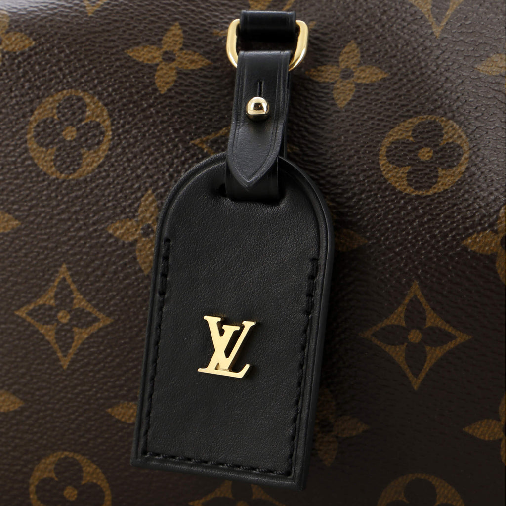 Louis Vuitton Petite Malle Souple Handbag Monogram Canvas