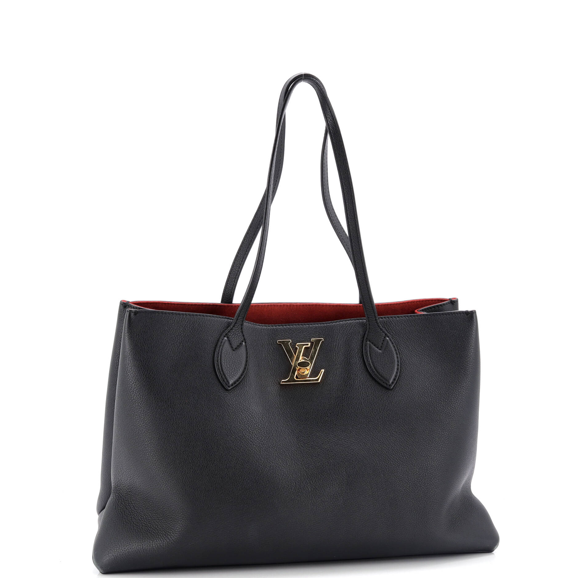 Louis Vuitton Lockme Shopper Tote Leather