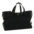 GUCCI GG Canvas Hand Bag Black 30974