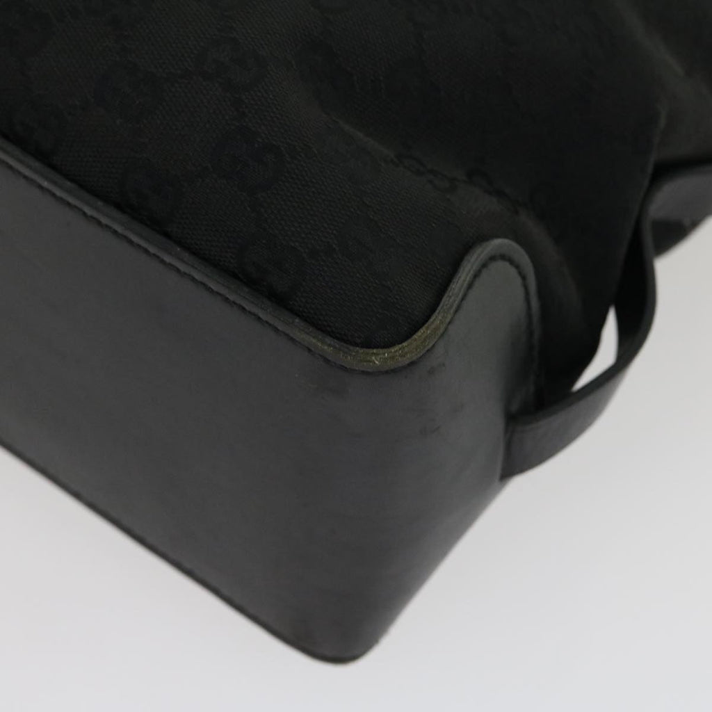 GUCCI GG Canvas Hand Bag Black 30974