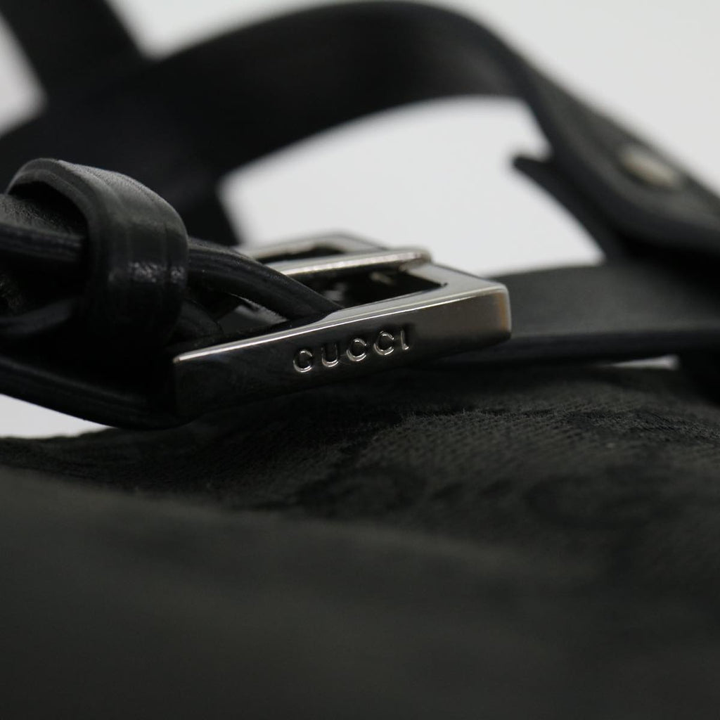 GUCCI GG Canvas Hand Bag Black 30974