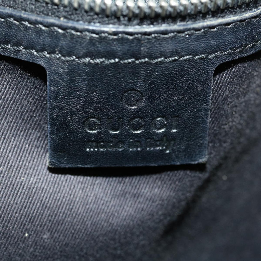 GUCCI GG Canvas Hand Bag Black 30974