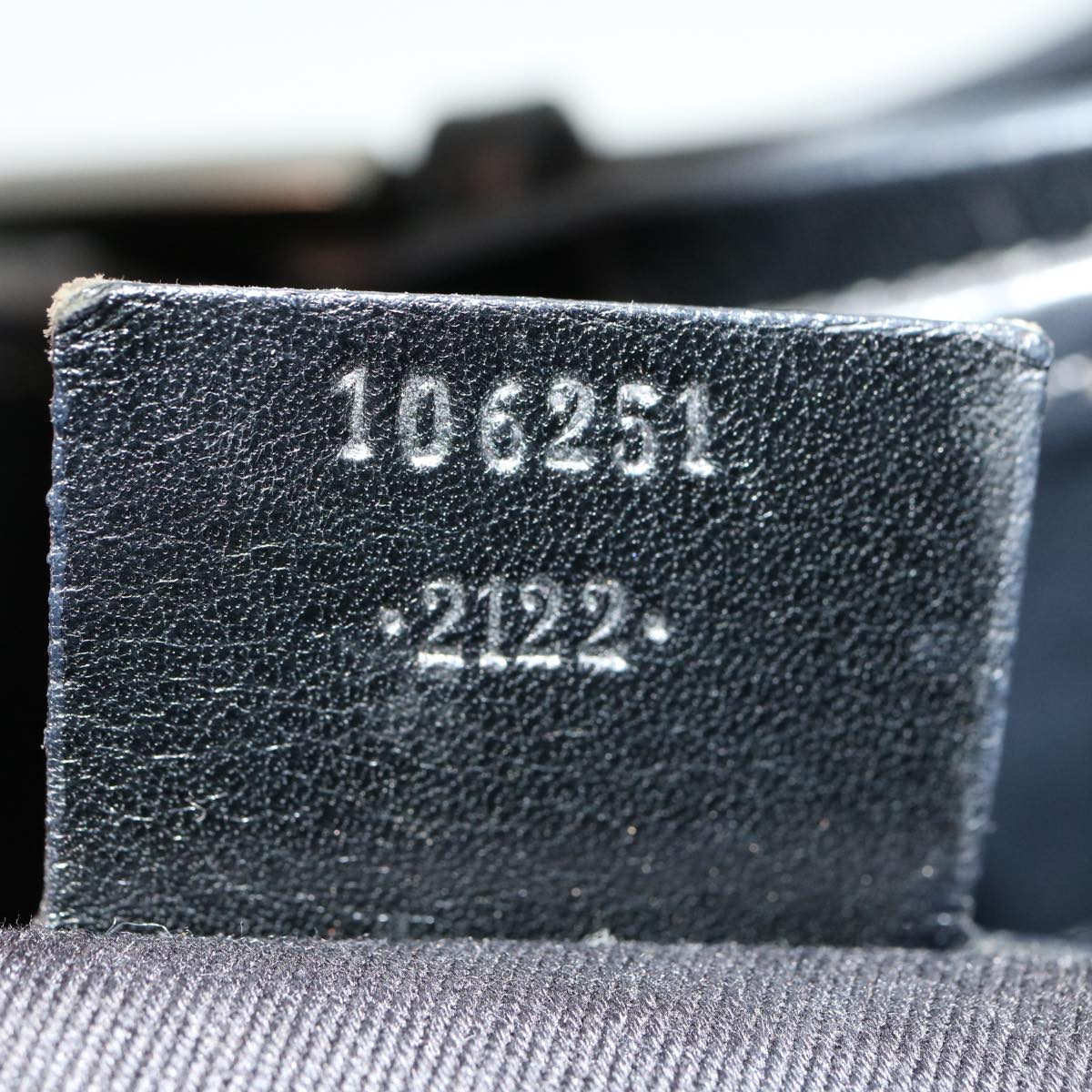 GUCCI GG Canvas Hand Bag Black 30974