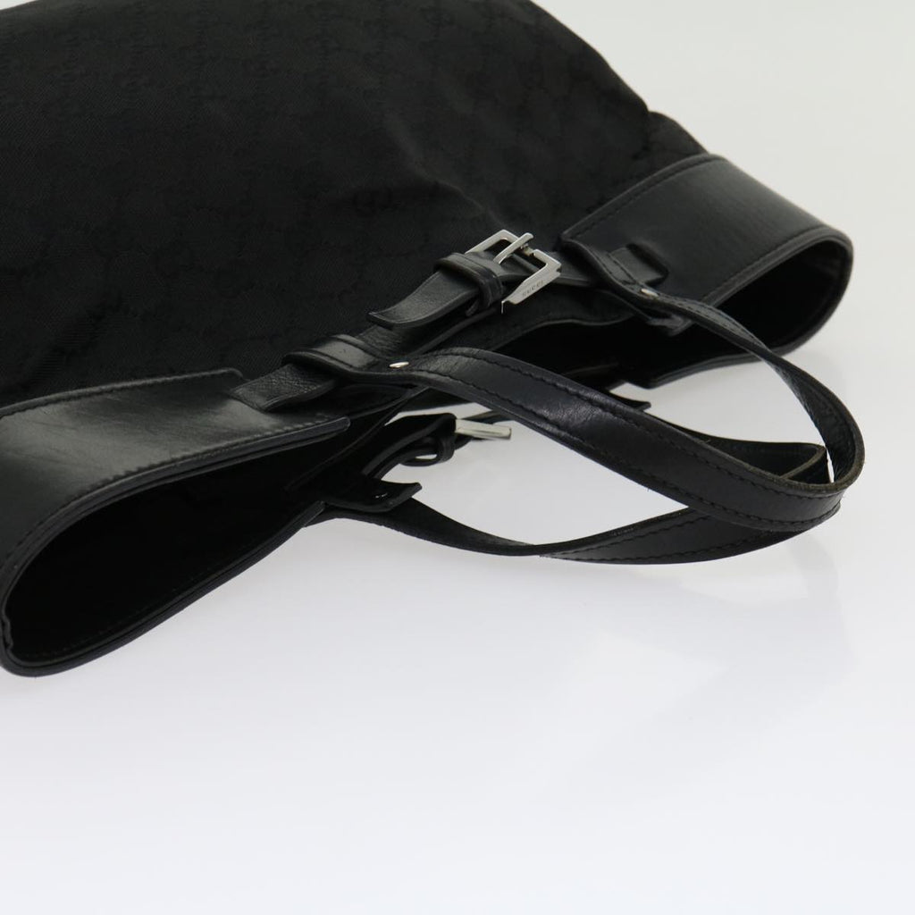 GUCCI GG Canvas Hand Bag Black 30974