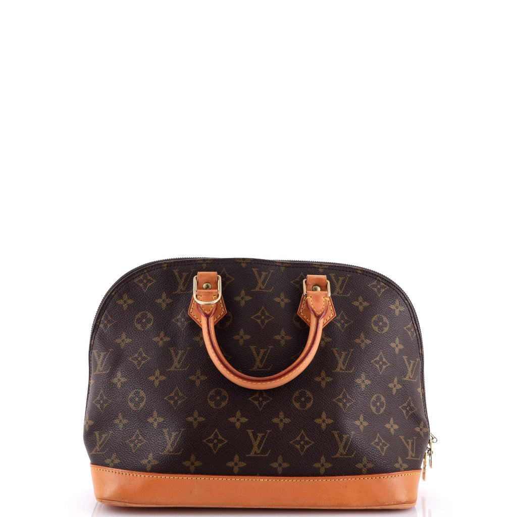 Louis Vuitton Vintage Alma Handbag Monogram Canvas PM