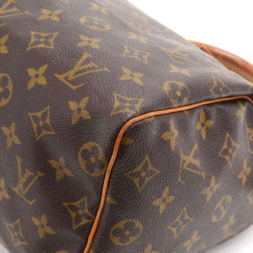Louis Vuitto Speedy 25 Monogram Canvas City Handbag