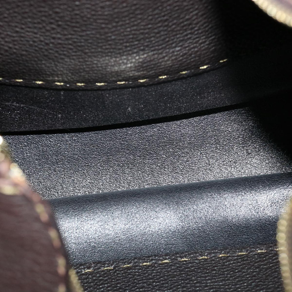 FENDI Shoulder Bag Leather Brown 30988