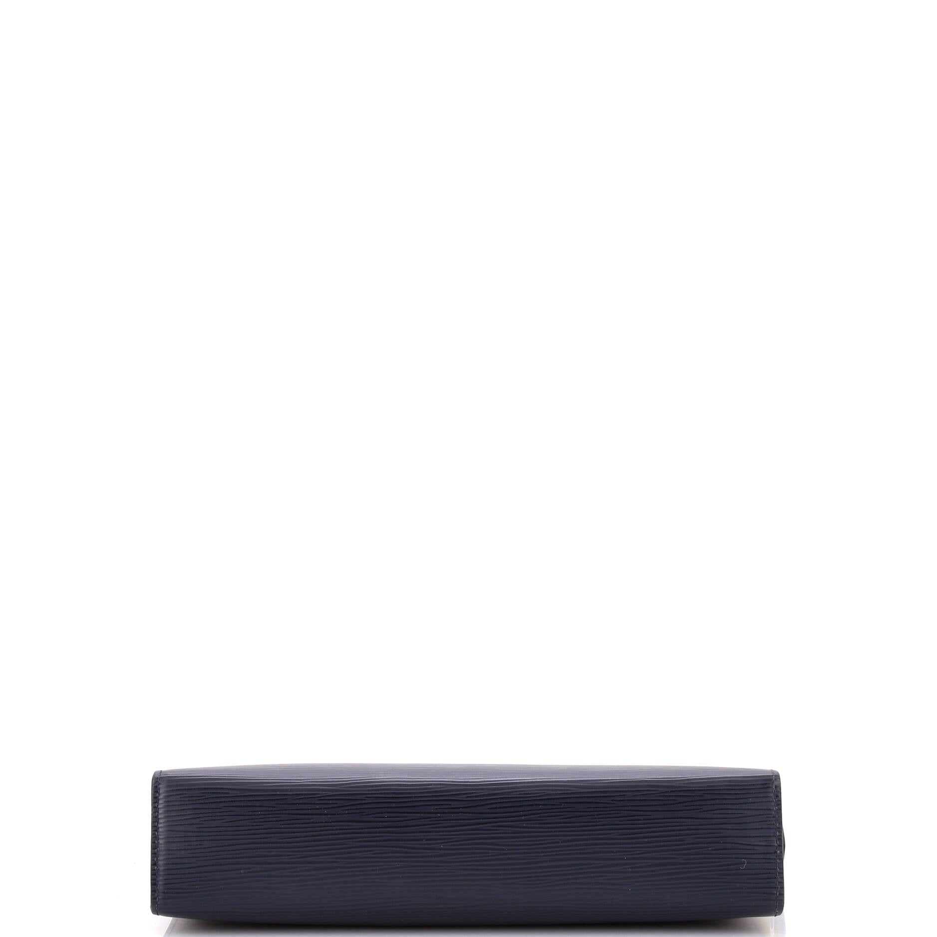 Louis Vuitton Pochette Voyage Epi Leather with Damier Graphite MM