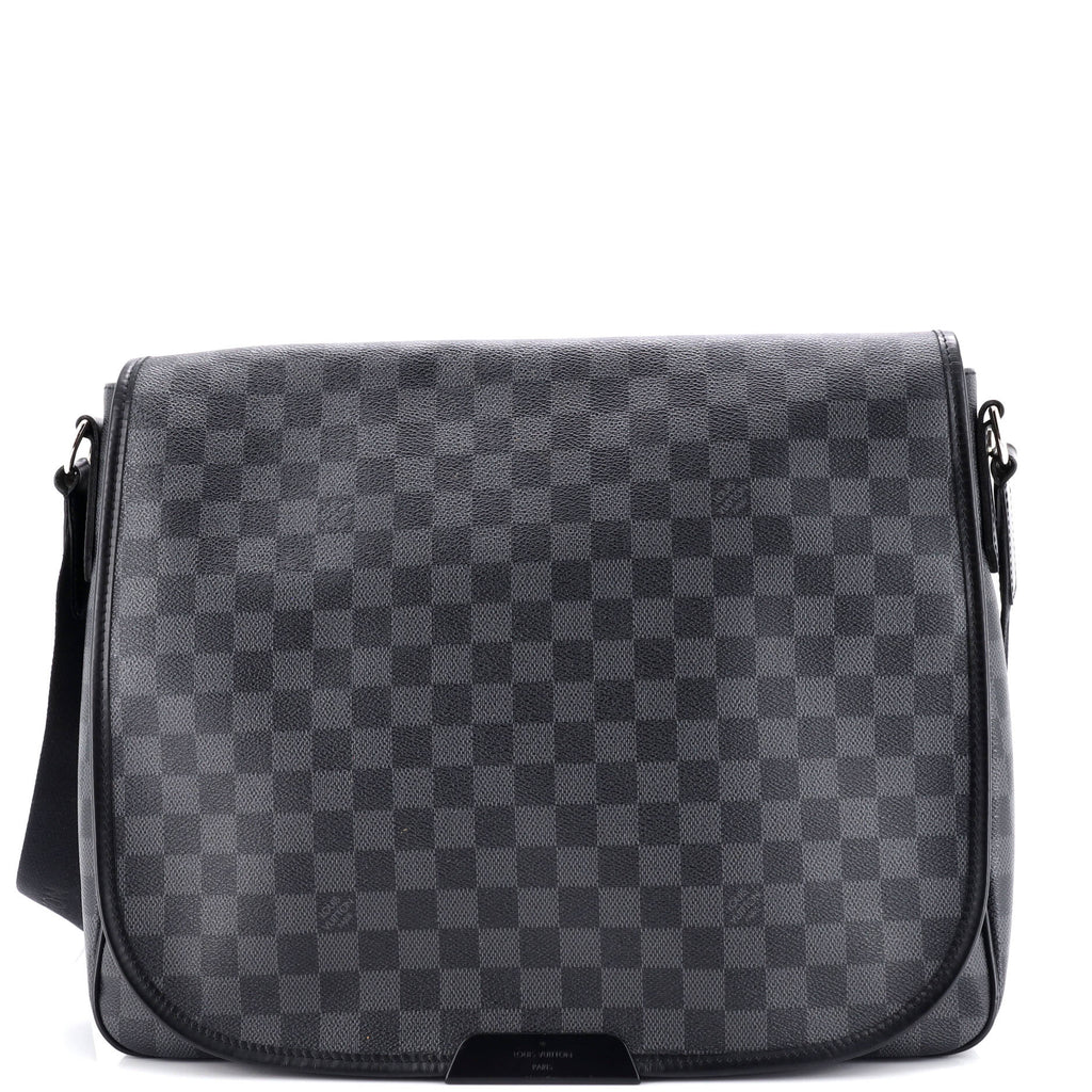 Louis Vuitton Daniel Messenger Bag Damier Graphite GM