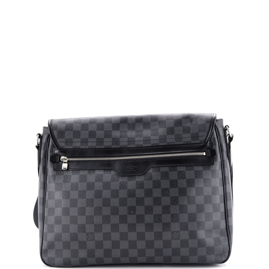Louis Vuitton Daniel Messenger Bag Damier Graphite GM
