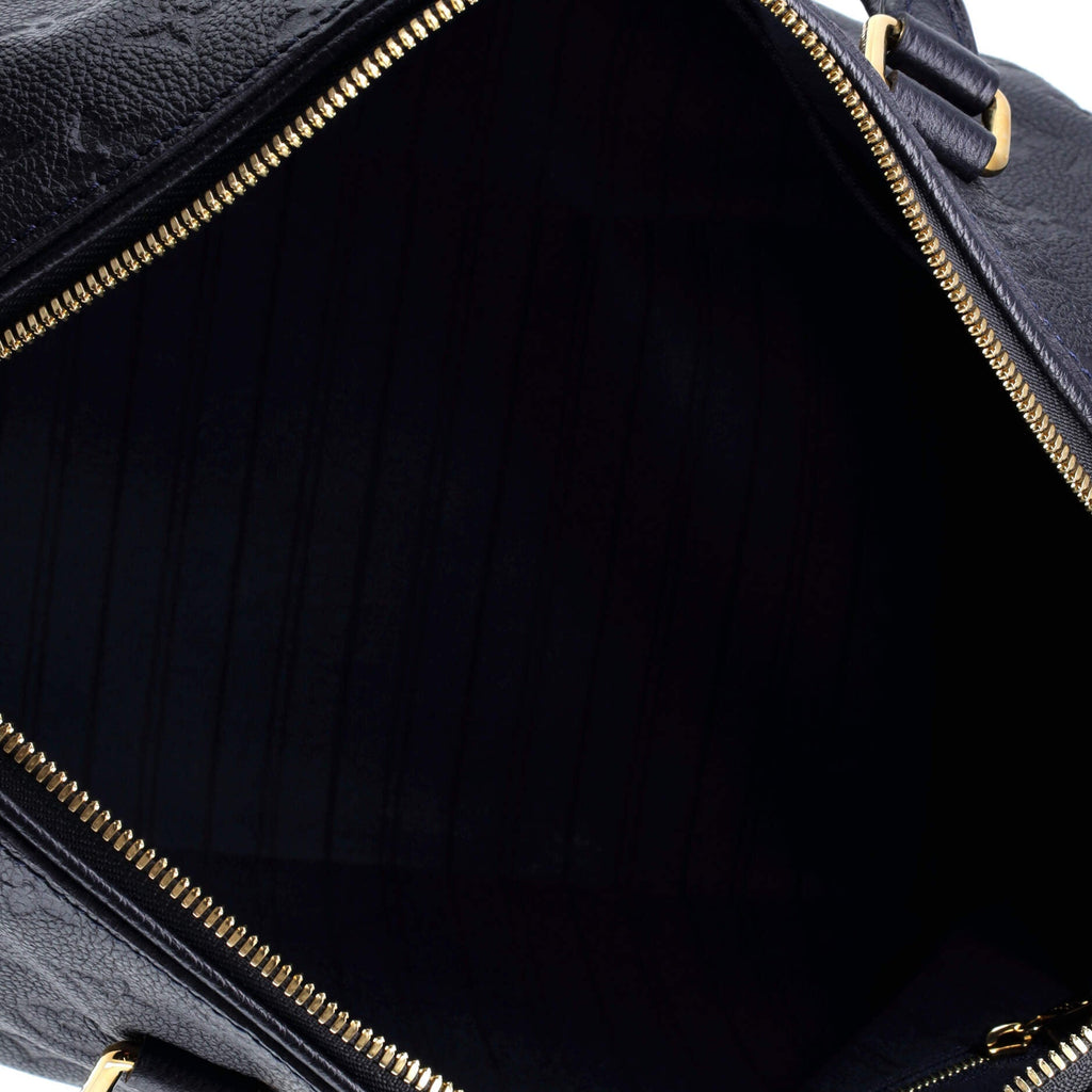 Louis Vuitton Speedy Bandouliere NM Bag Monogram Empreinte Leather 30