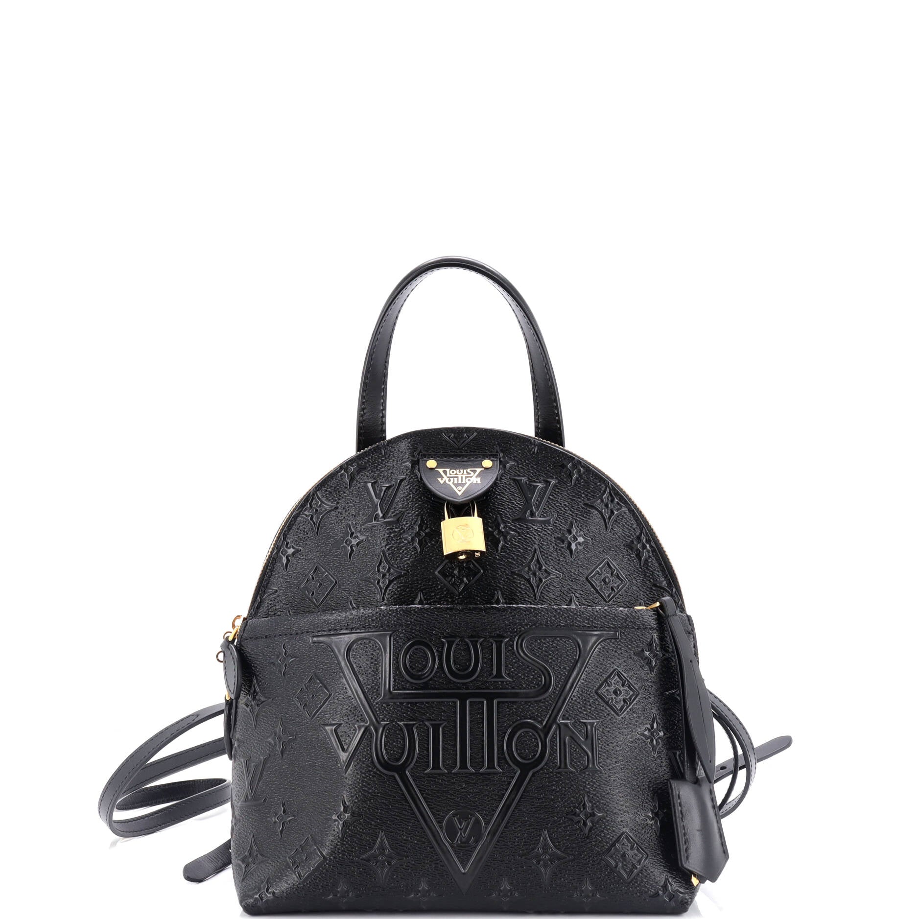 Louis Vuitton Moon Backpack Embossed Monogram Midnight Canvas