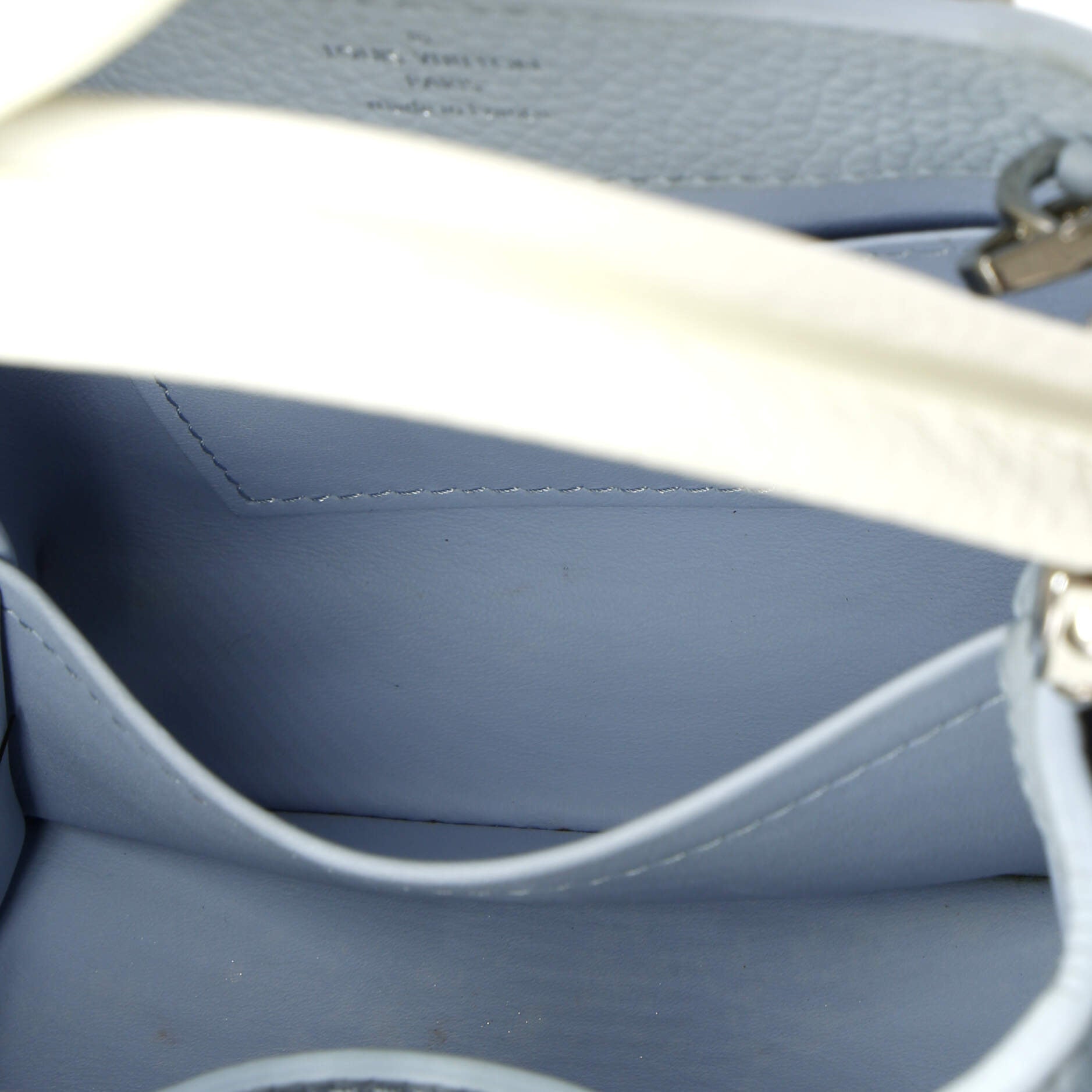 Louis Vuitton Capucines Bag Leather Mini
