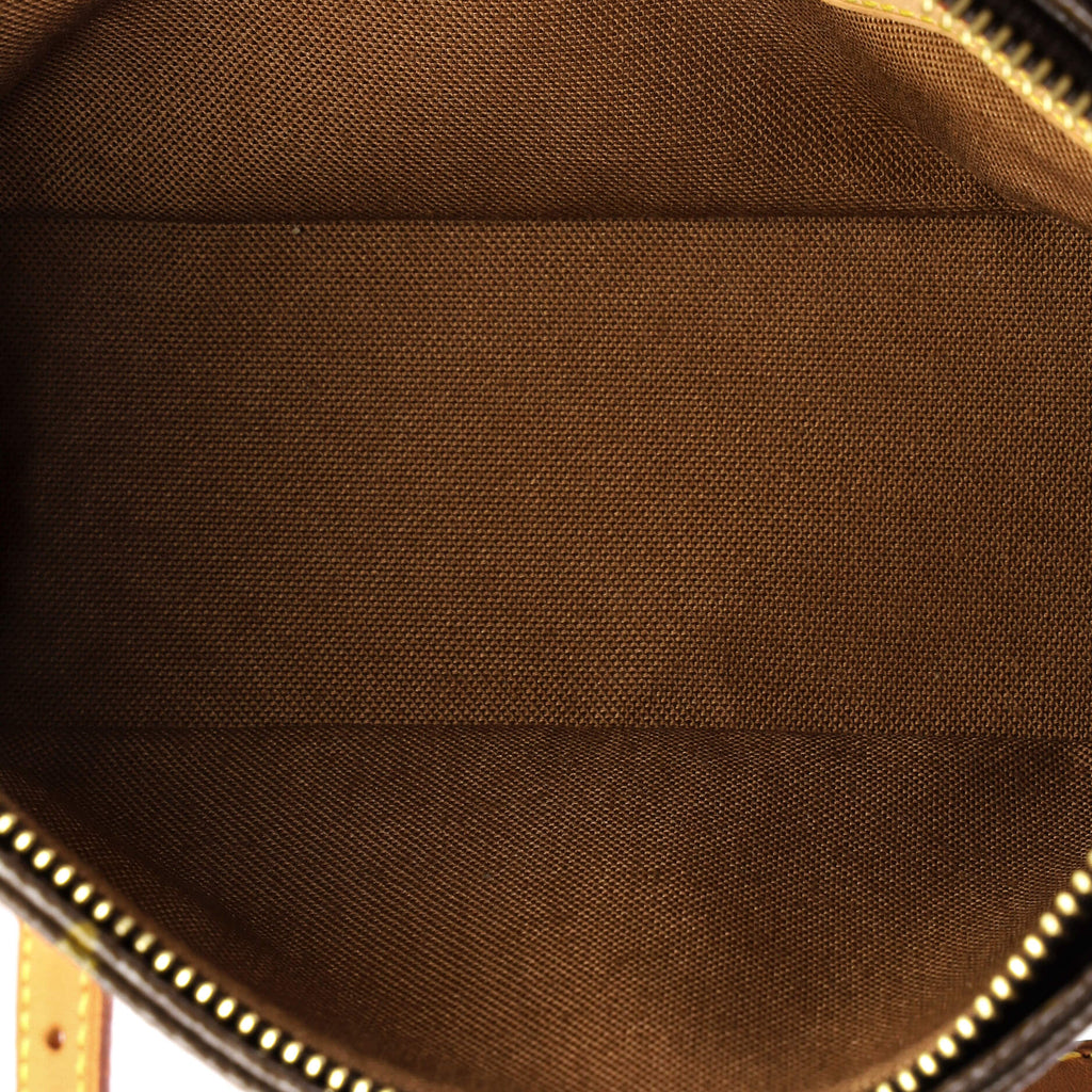 Louis Vuitton Trotteur Handbag Monogram Canvas