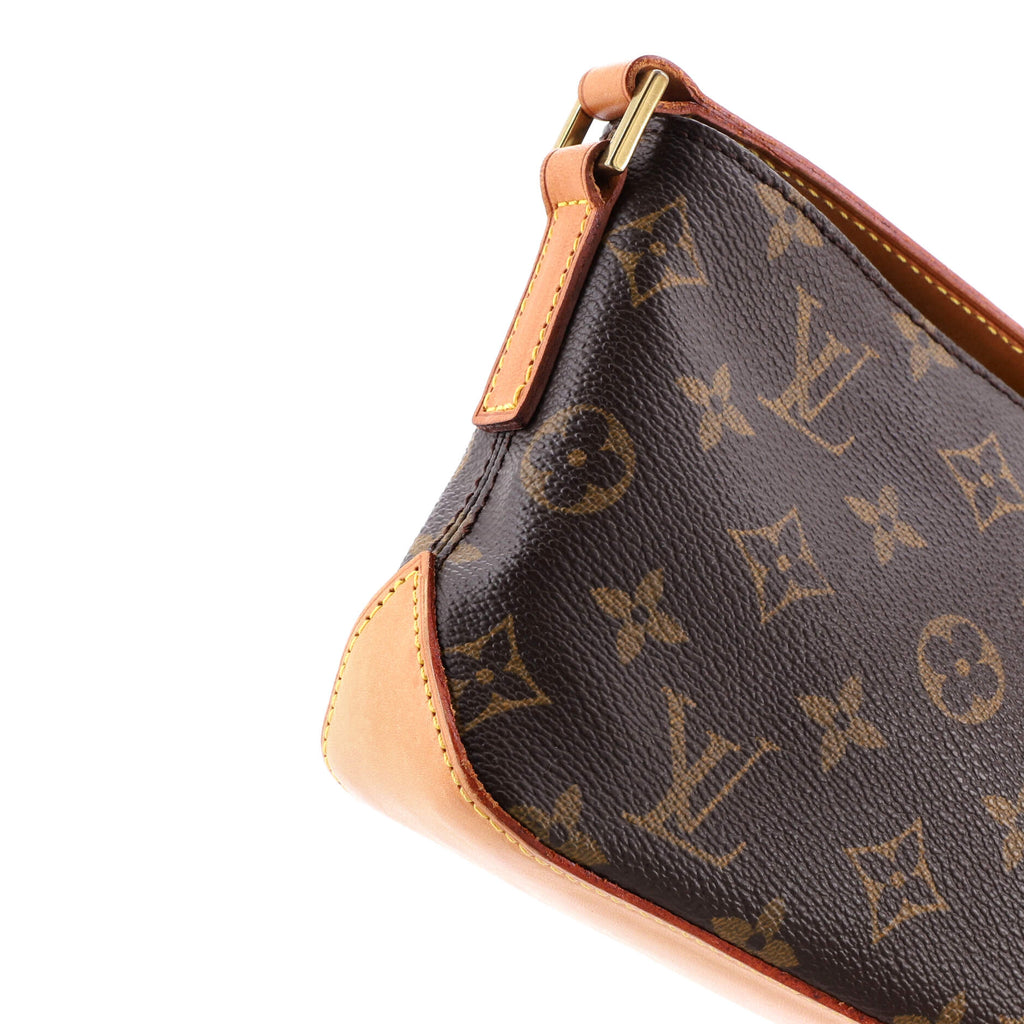 Louis Vuitton Trotteur Handbag Monogram Canvas
