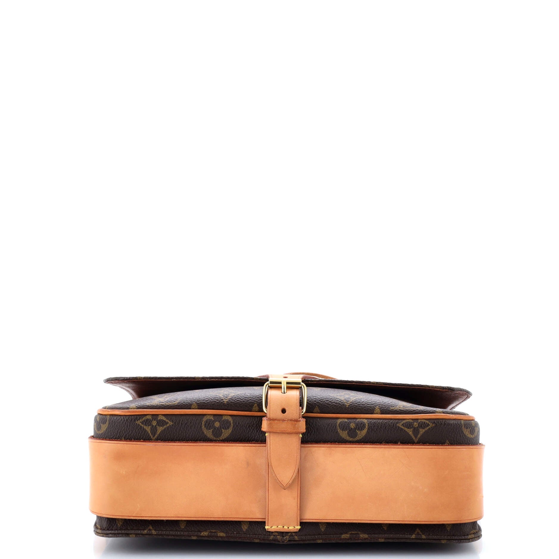 Louis Vuitton Cartouchiere Handbag Monogram Canvas GM