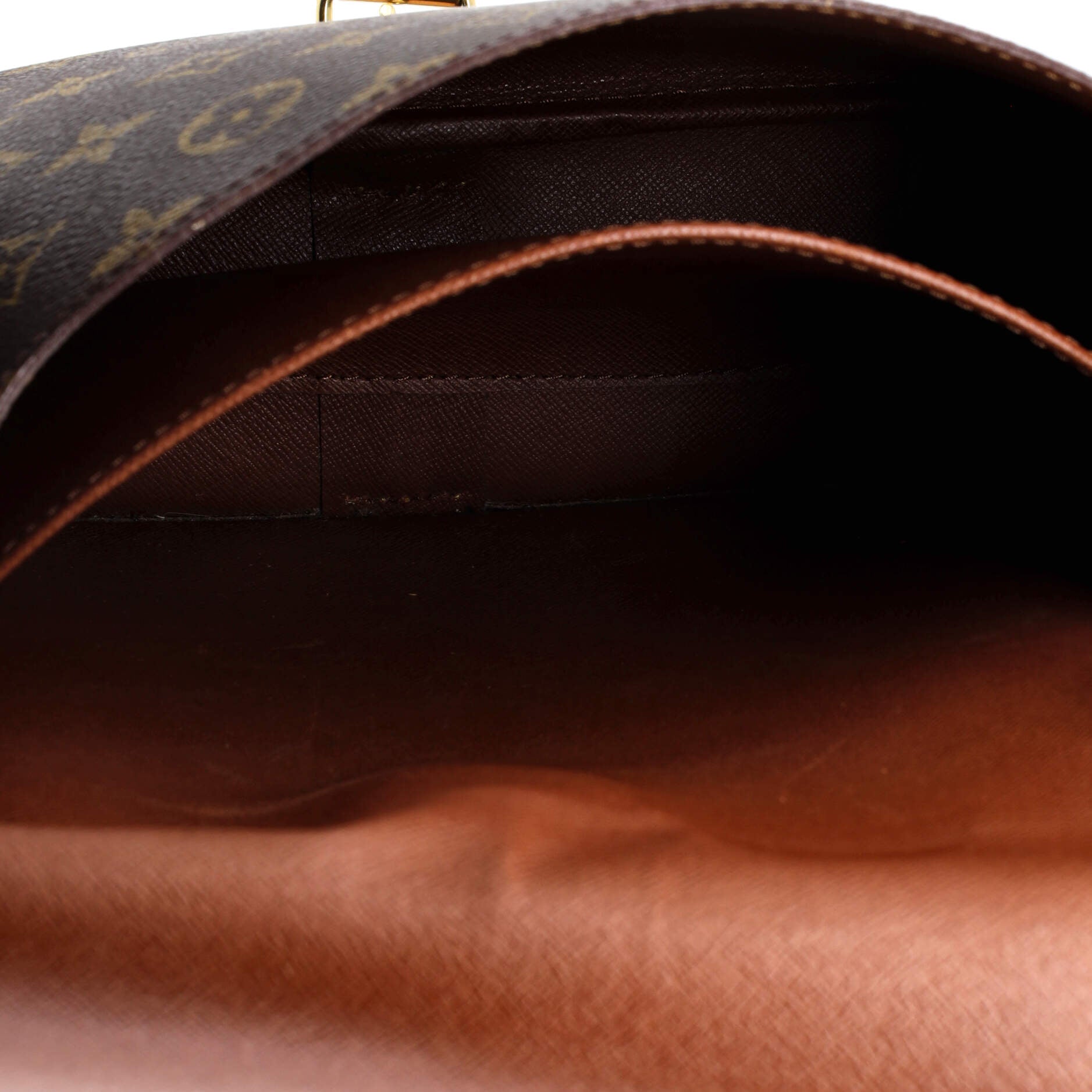 Louis Vuitton Cartouchiere Handbag Monogram Canvas GM