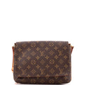 Louis Vuitton Musette Tango Handbag Monogram Canvas