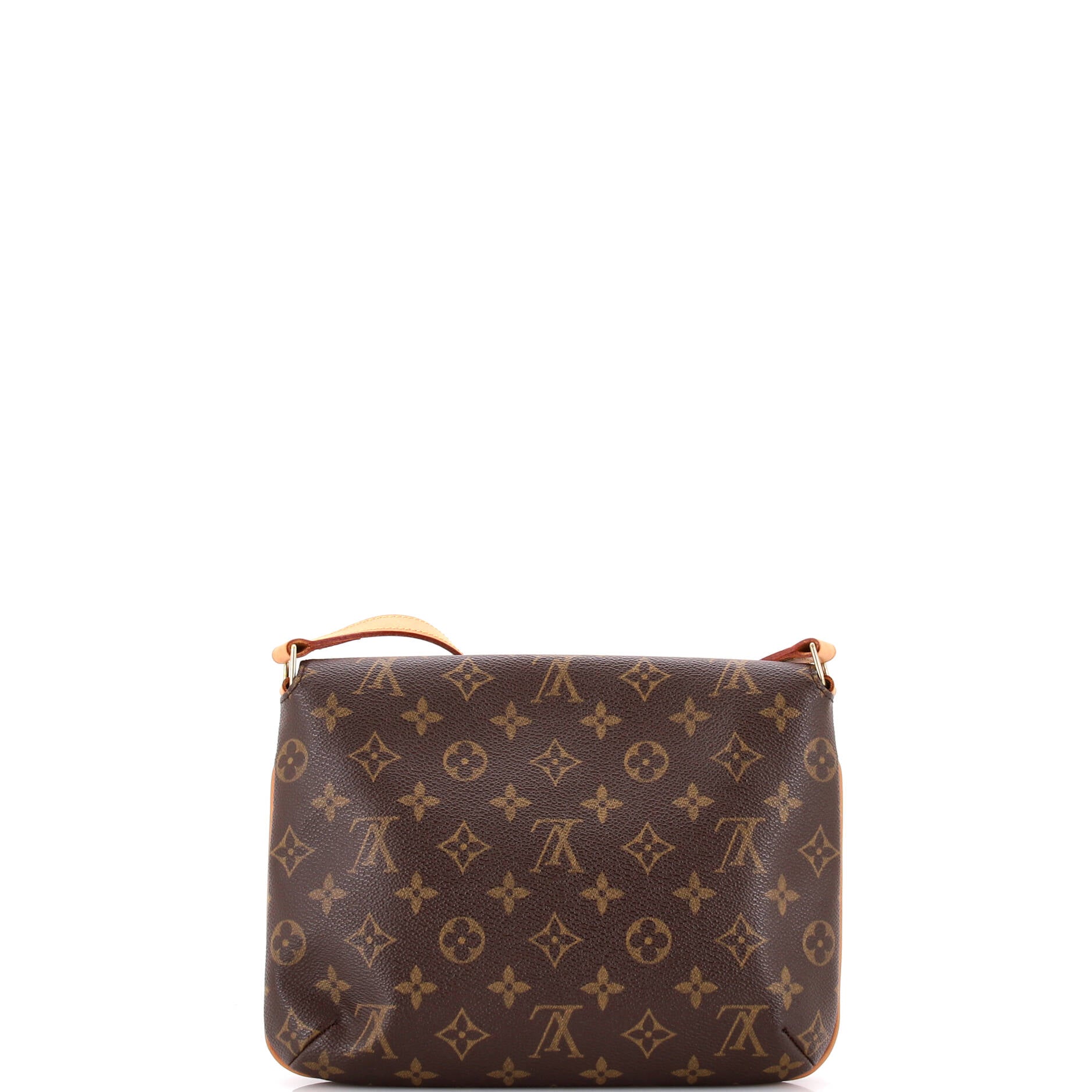 Louis Vuitton Musette Tango Handbag Monogram Canvas