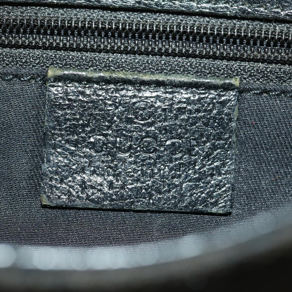 GUCCI GG Canvas Body Bag Black 30999