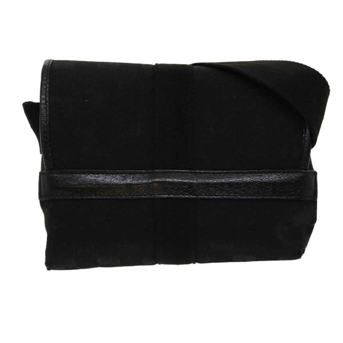 GUCCI GG Canvas Body Bag Black 30999