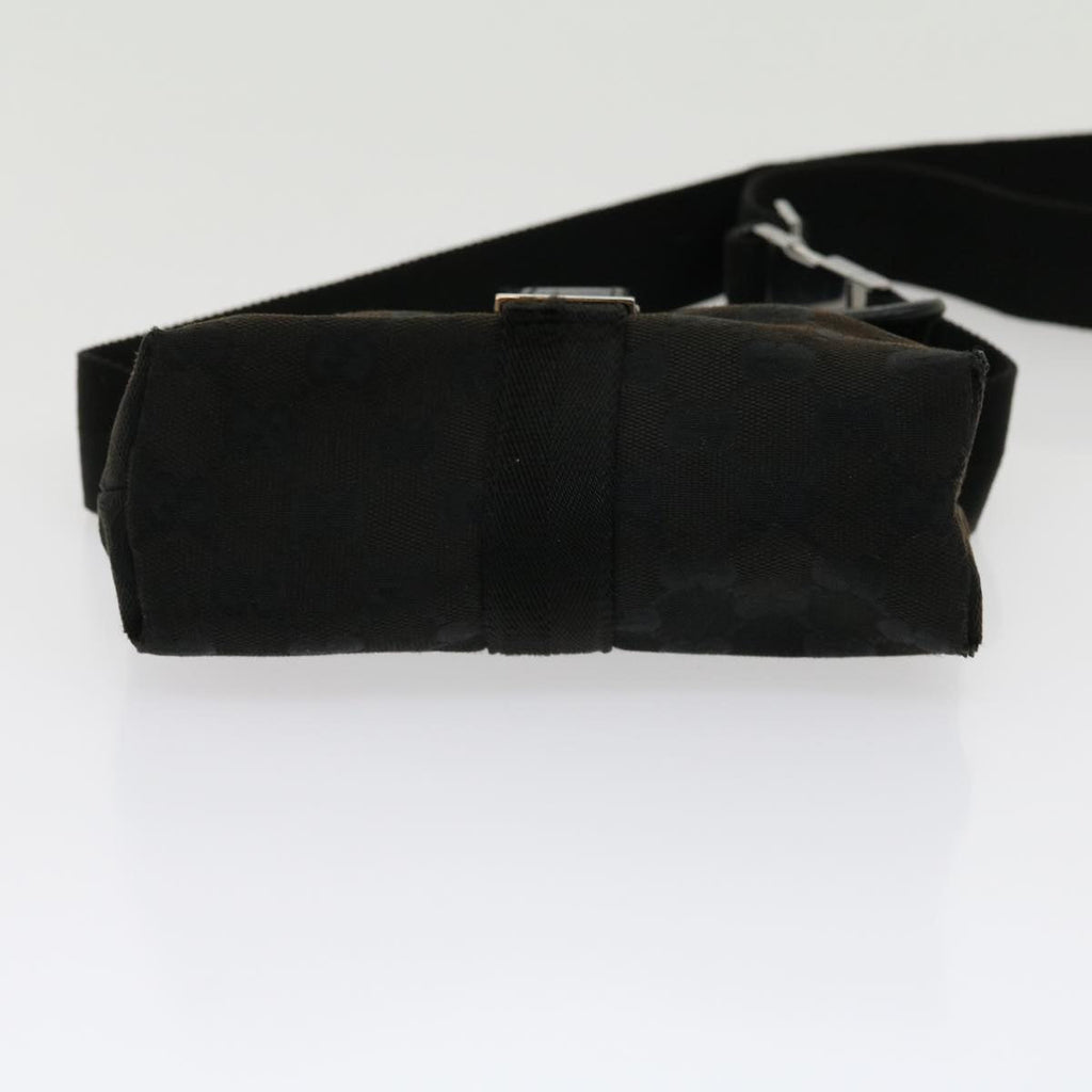 GUCCI GG Canvas Body Bag Black 30999