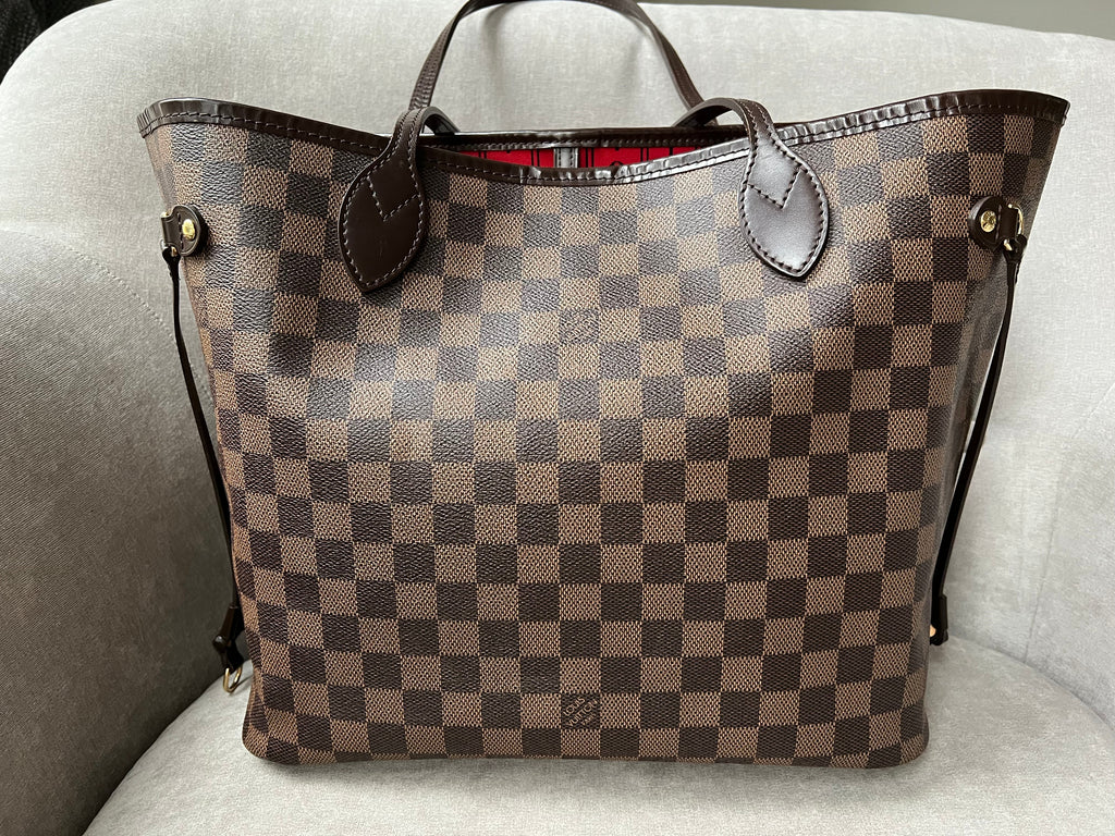 Louis Vuitton Neverfull MM Damier Ebene Cherry Interior (RRP £1410)
