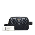 Gucci GG Marmont Square Belt Bag Black MatelassÃƒÆ’Ã‚Â©