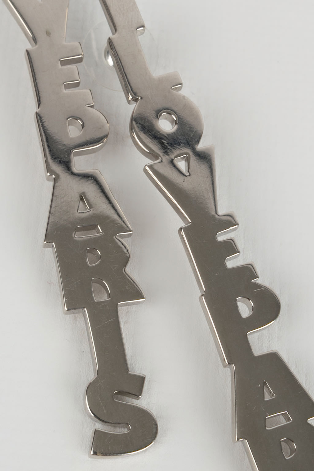 Boucles d'oreilles argentÃƒÆ’Ã‚Â©es Balenciaga