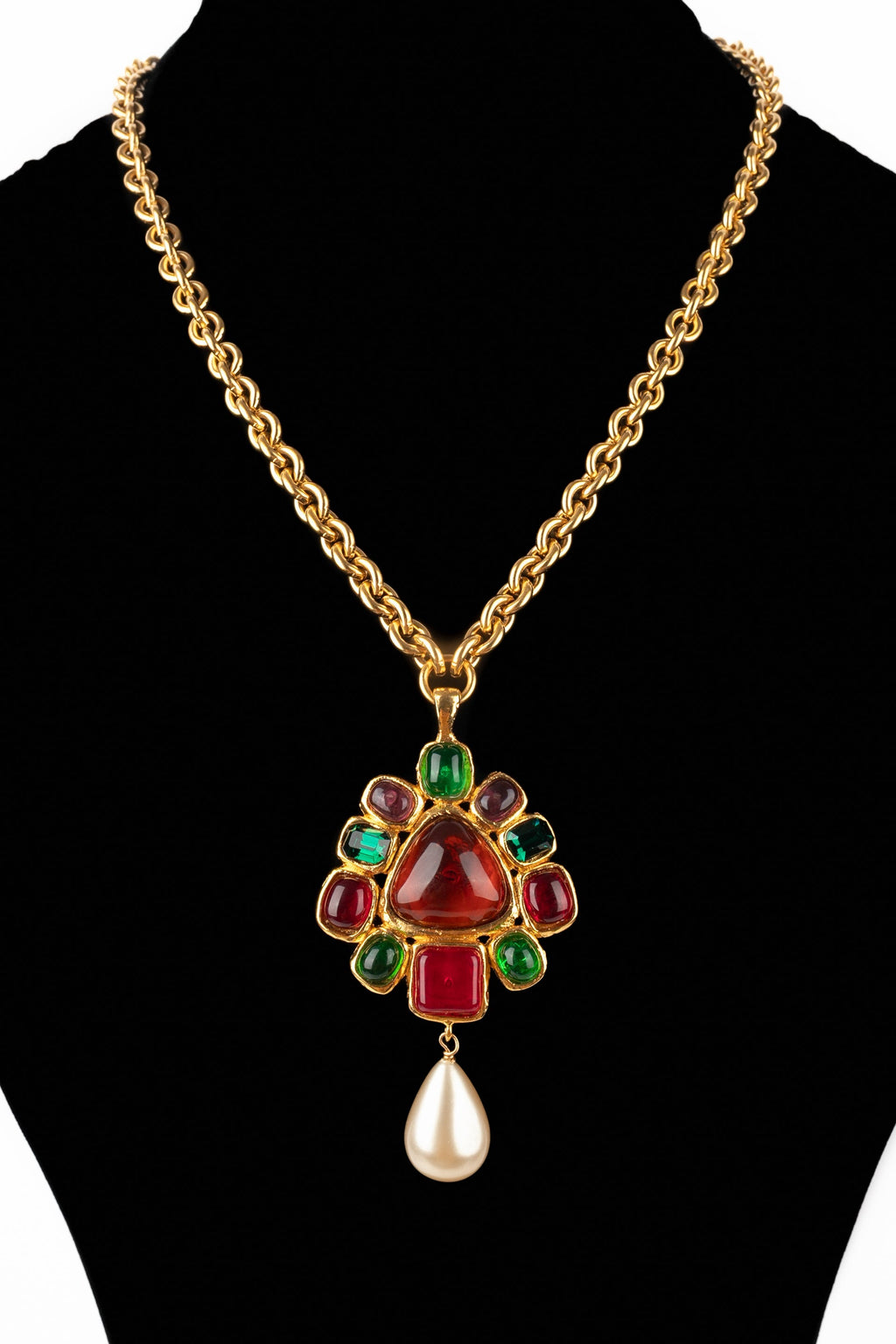 Collier byzantin Chanel 1990's