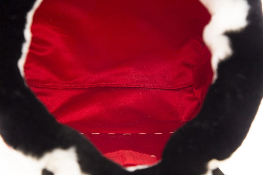 Valentino Multi Fur Handbag