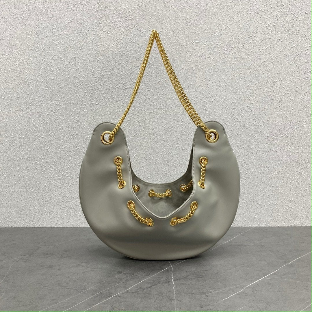GLAMI Large Ava Chain Grey For Women 13in/33cmÃƒâ€šÃ‚Â 