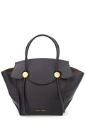 Proenza Schouler Black Leather Pipe Handbag
