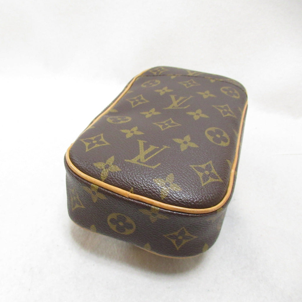 ルイ・ヴィトン LOUIS VUITTON ポシェット ガンジュ ウエストバッグ ウエストバッグ ボディバッグ バッグ PVCコーティングキャンバス モノグラム レディース ブラウン系 M51870 【中古】｜BRANDOFF