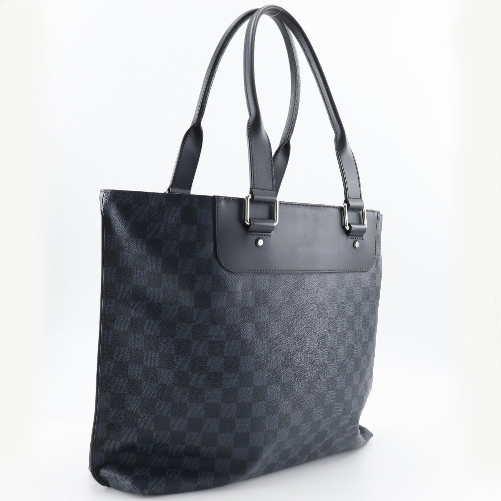 Louis Vuitton Damier Cobalt Cabas Voyage  Canvas Shoulder Bag