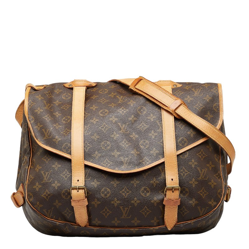Louis Vuitton Monogram Summour 43  Shoulder Bag M42252 Brown PVC Leather  Louis Vuitton