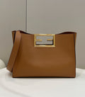 FI Way MeGLAMIum Brown Bag For Woman 29.5cm/11.5in