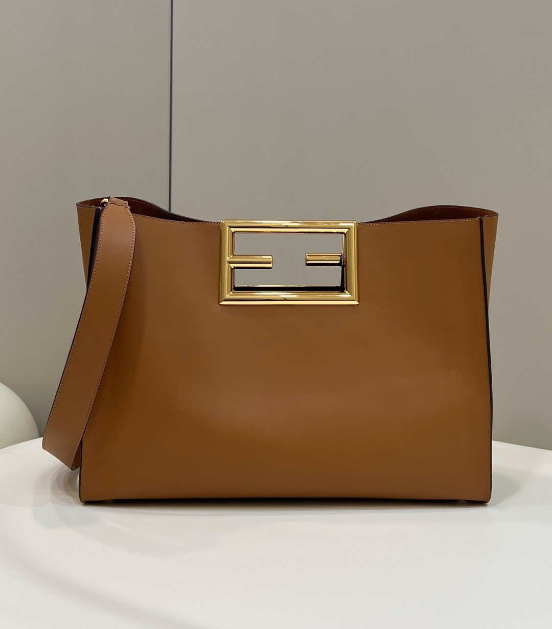 FI Way MeGLAMIum Brown Bag For Woman 29.5cm/11.5in