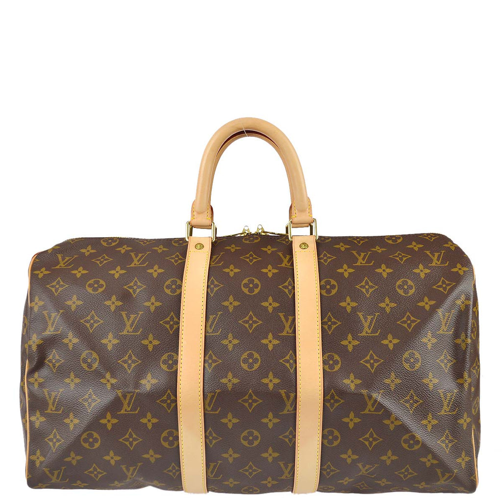 Louis Vuitton Monogram Keepall 45 Travel Duffle Handbag M41428