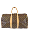 Louis Vuitton Monogram Keepall 45 Travel Duffle Handbag M41428