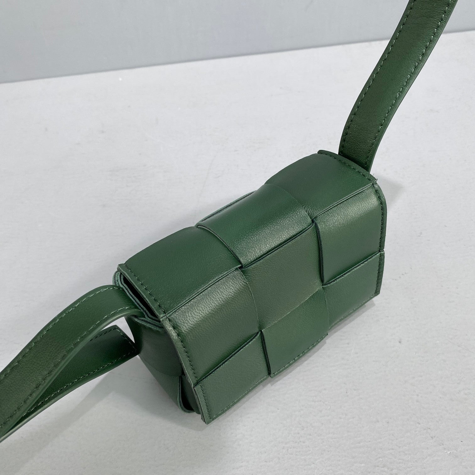 GLAMI Candy Cassette Dark Green, For Women, Bags 4.7in/12cm
