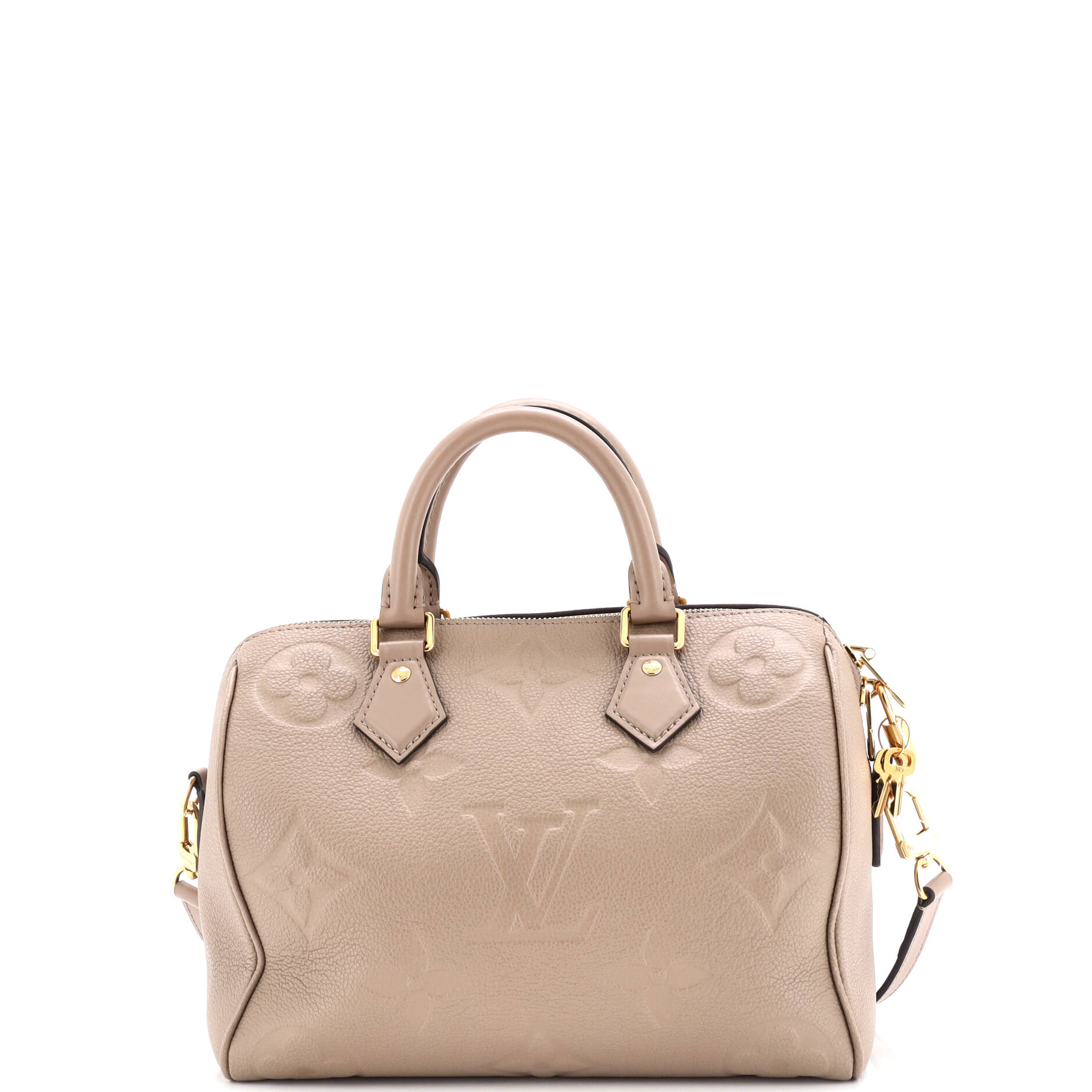 Louis Vuitton Speedy Bandouliere Bag Monogram Empreinte Giant 25