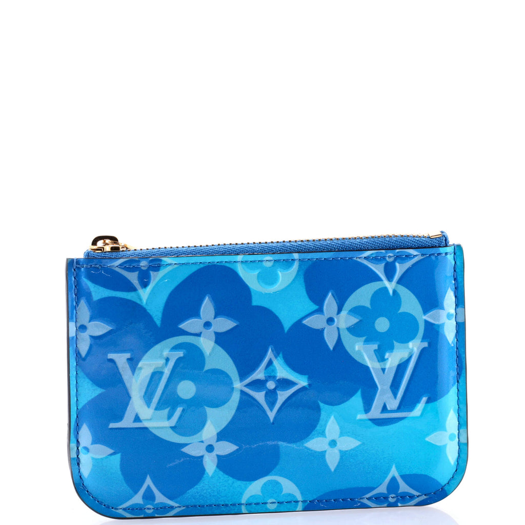Louis Vuitton Key Pouch NM Limited Edition Valentine Floral Monogram Vernis