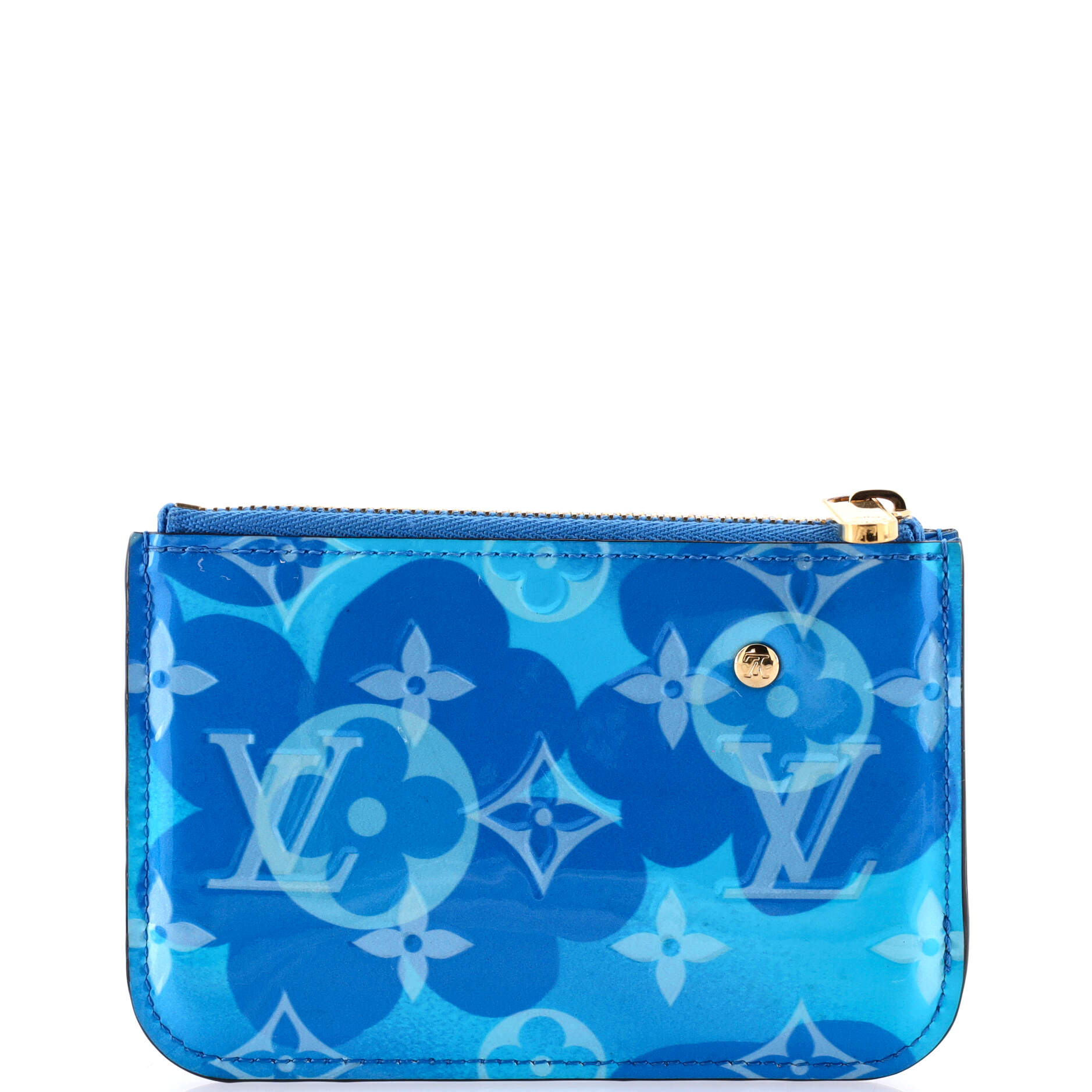 Louis Vuitton Key Pouch NM Limited Edition Valentine Floral Monogram Vernis