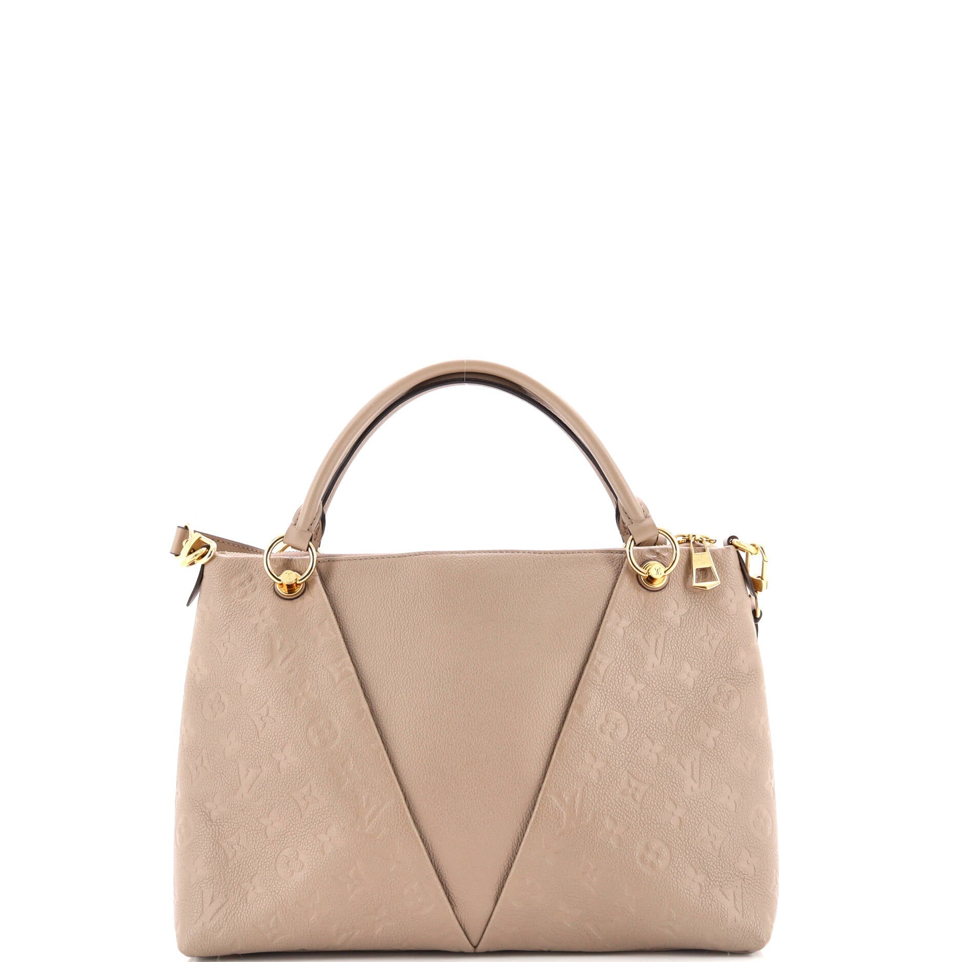 Louis Vuitton V Tote Monogram Empreinte Leather MM