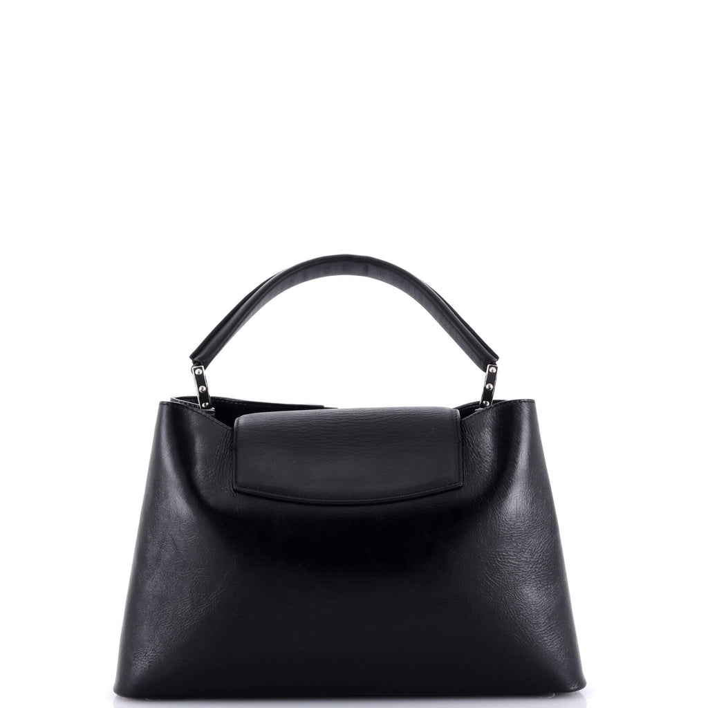 Louis Vuitton Capucines Bag Glazed Calfskin MM