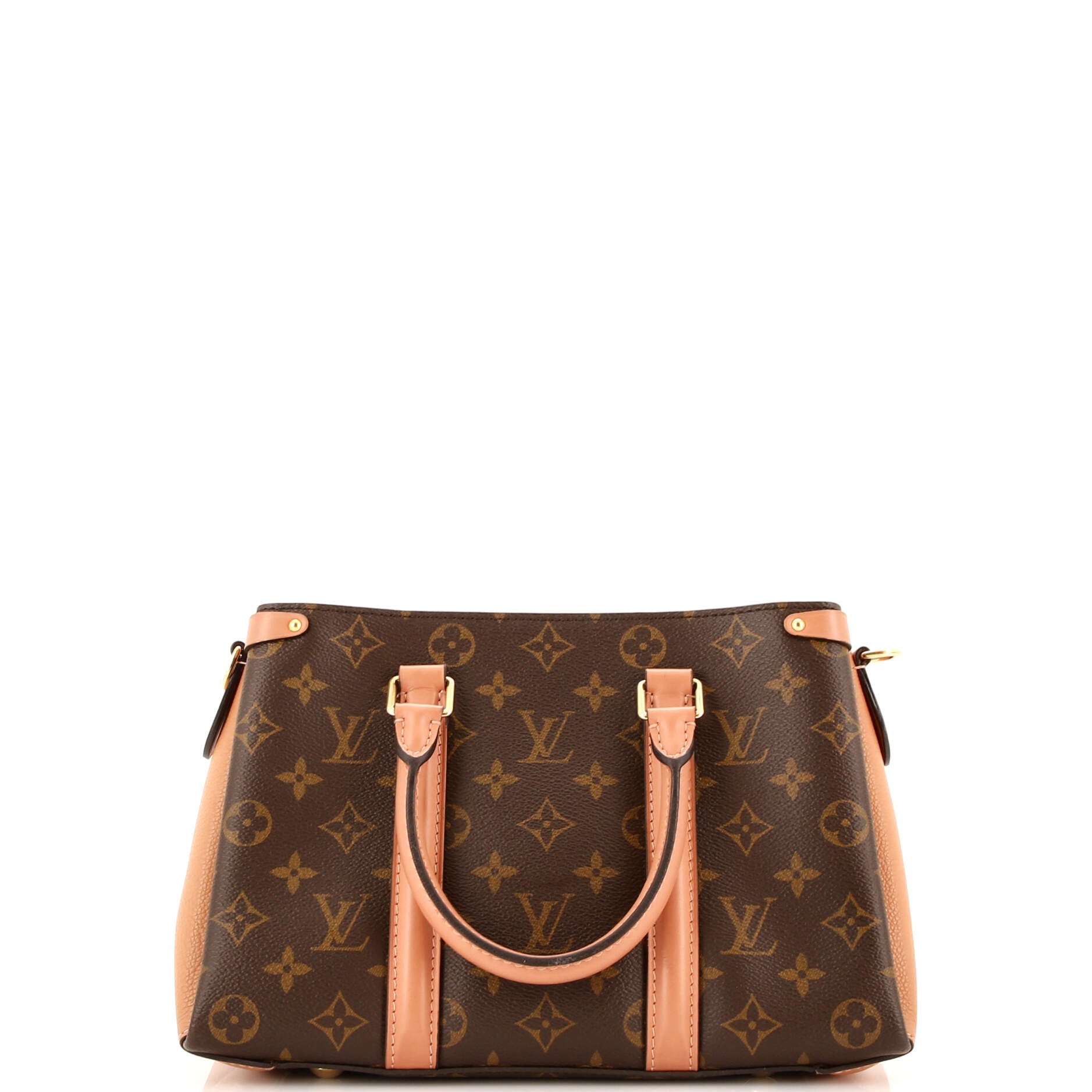 Louis Vuitton Soufflot Tote Monogram Canvas with Leather BB