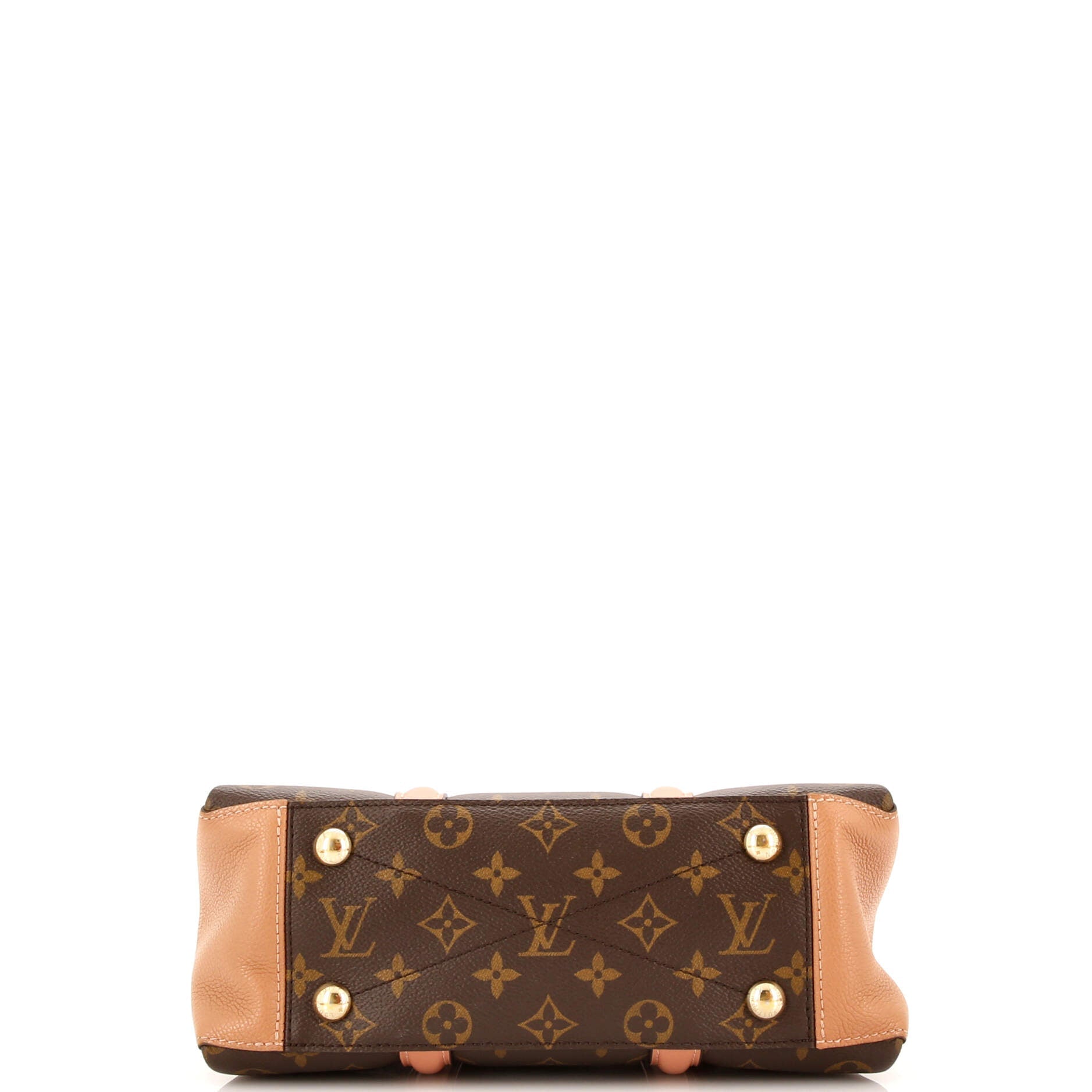 Louis Vuitton Soufflot Tote Monogram Canvas with Leather BB