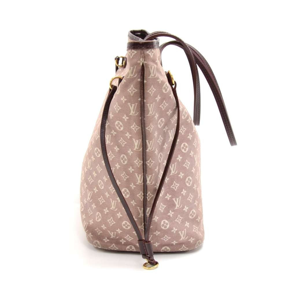 Louis Vuitto Neverfull MM Mini Lin Canvas Tote Bag