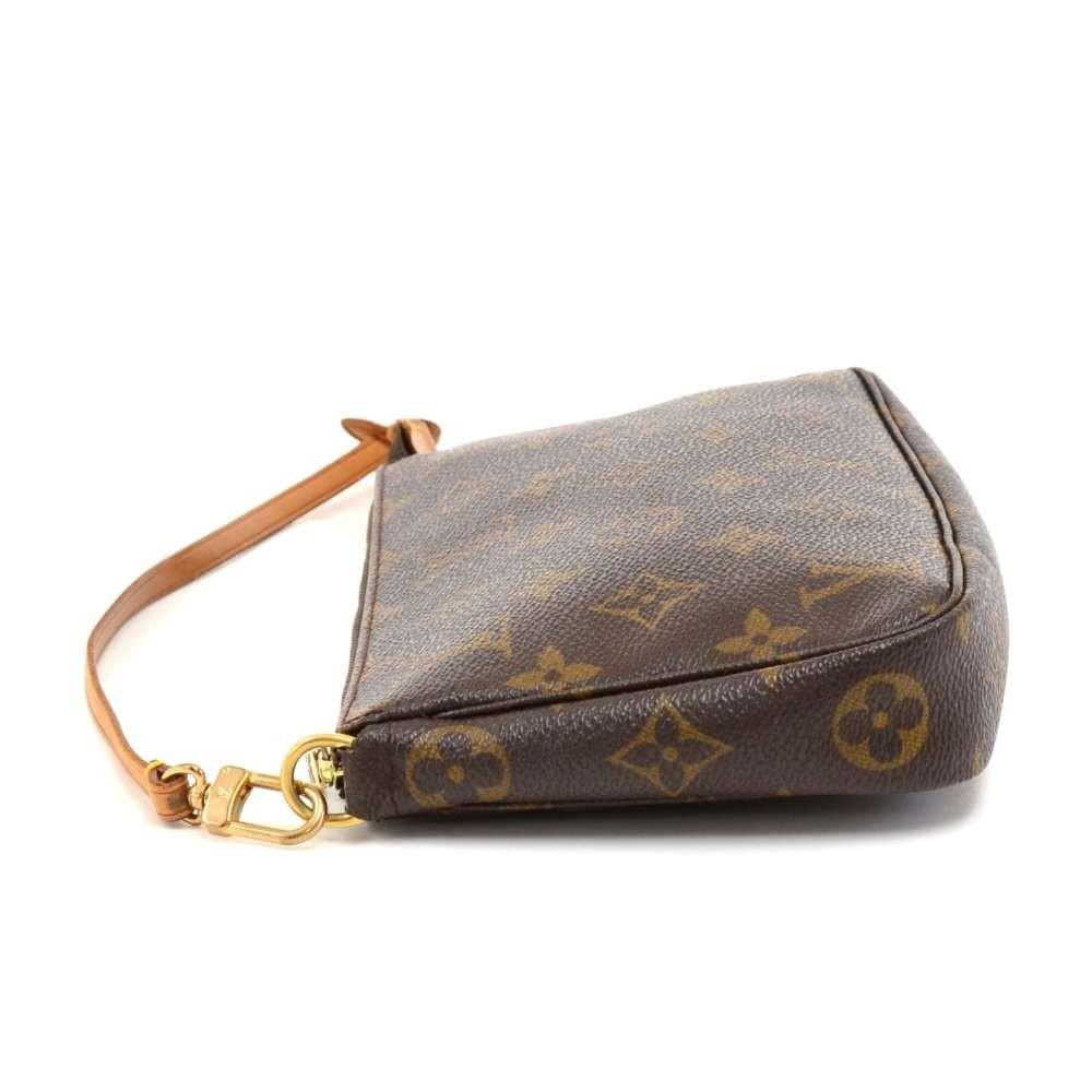 Louis Vuitto Pochette Accessoires Monogram Canvas Evening Bag